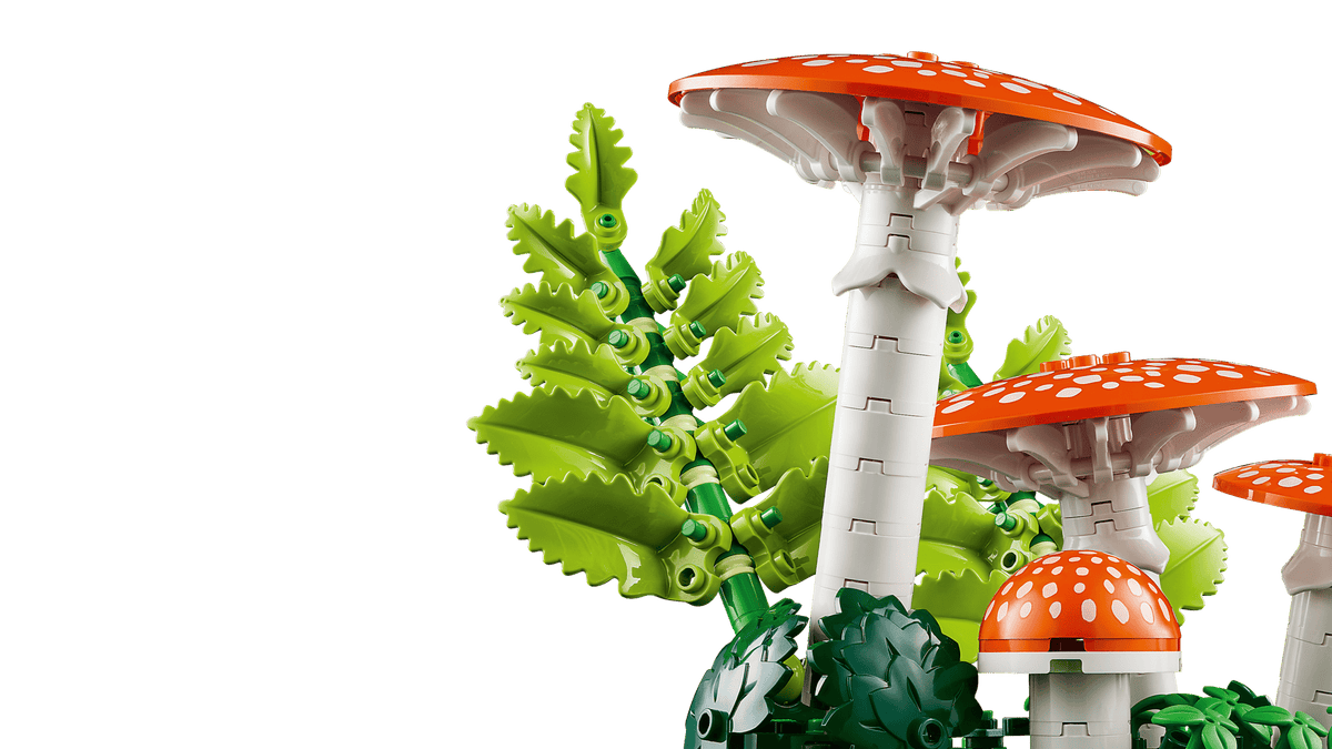 Botanicals Woodland Mushrooms | LEGO