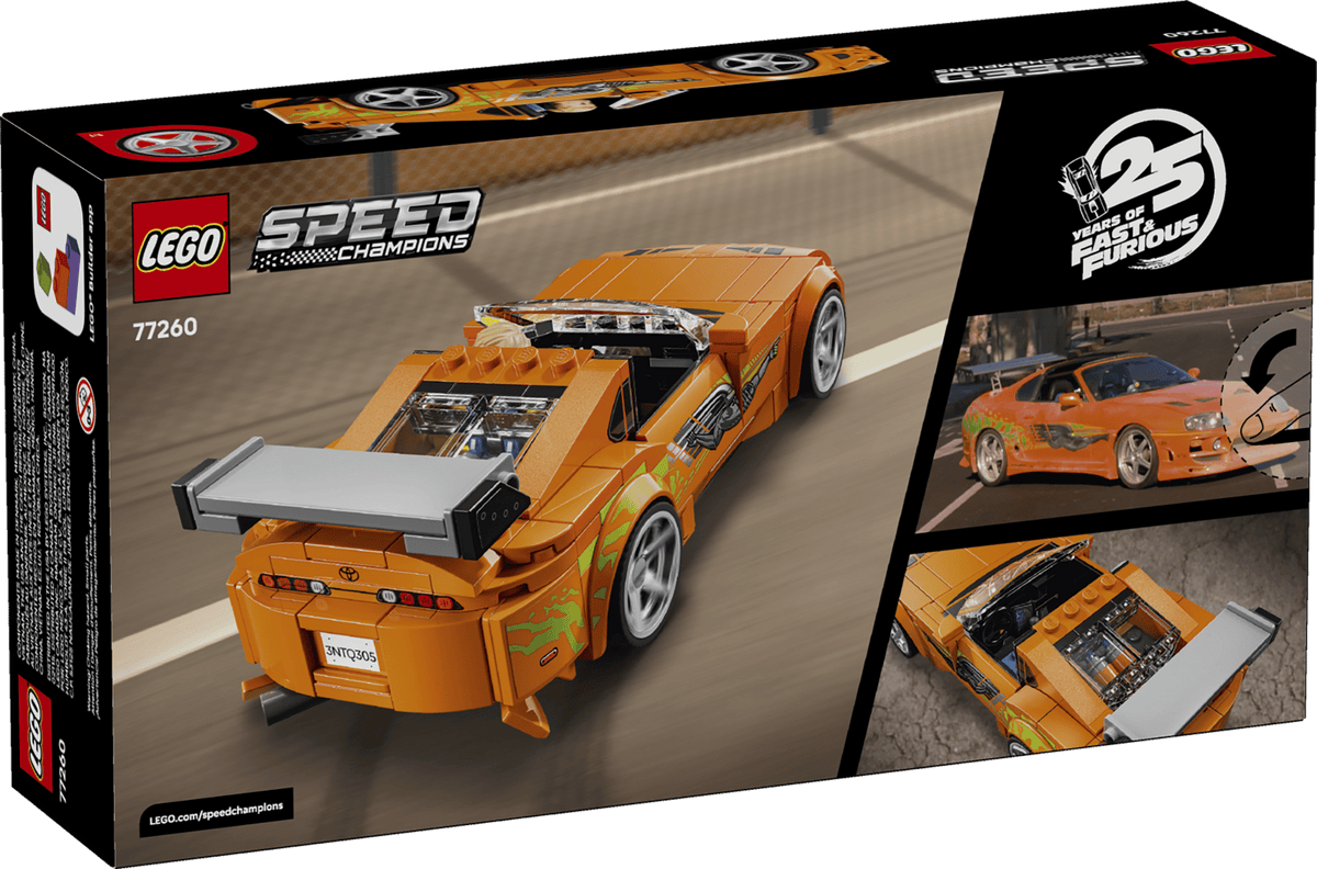 Speed Champions The Fast and The Furious Toyota Supra MK4 | LEGO