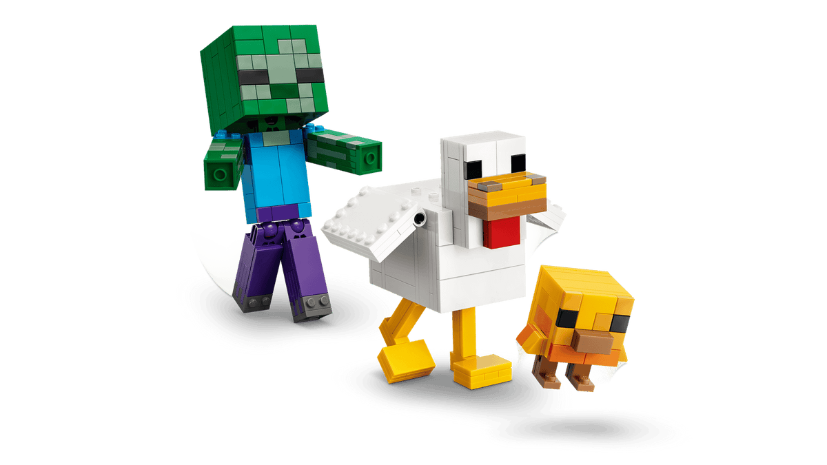 Minecraft Chicken Jockey | LEGO