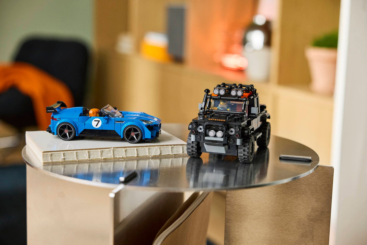 Speed Champions Jaguar Project 7 & Land Rover Defender | LEGO
