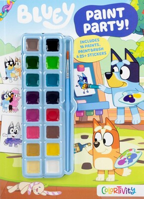 Bluey Colortivity: Paint Party!