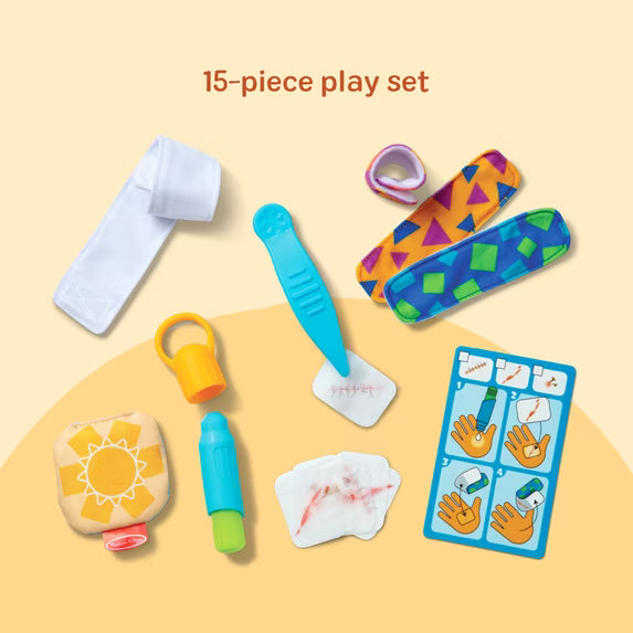 Boo-Boos & Bandages Reusable Play Set  | Melissa & Doug