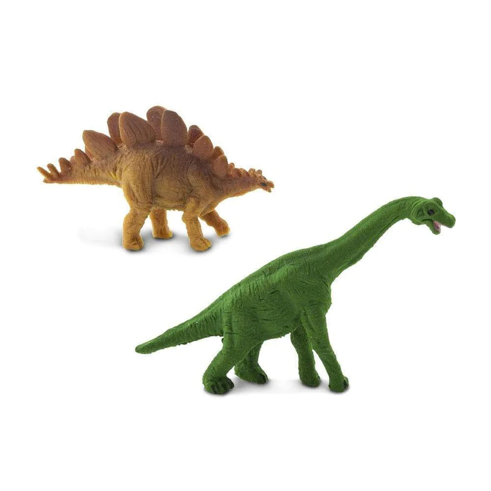 Brachiosaurus & Stegosaurus - Good Luck Minis