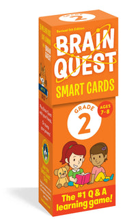 cover art of brain quest 2nd grade smart cards