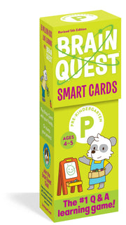cover art of brain quest pre k smart cards