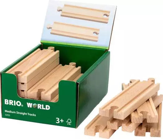 Medium Straight Tracks | BRIO