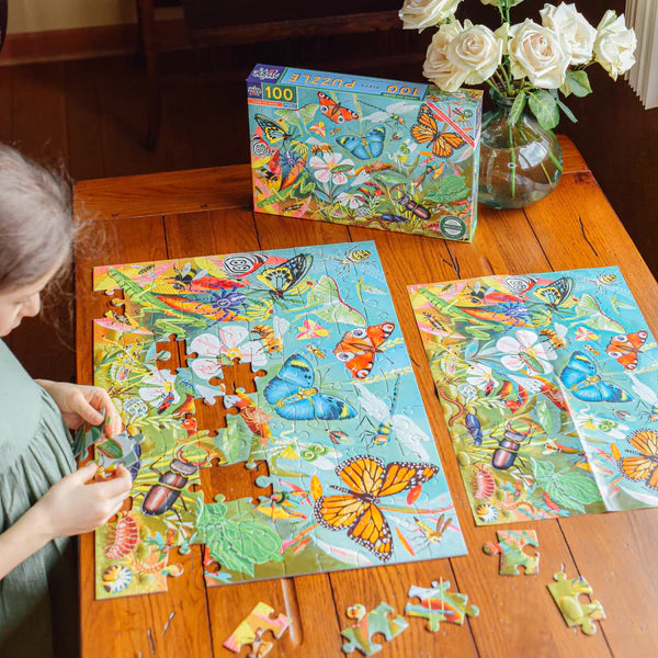 Love of Bugs 100 Piece Puzzle | eeboo