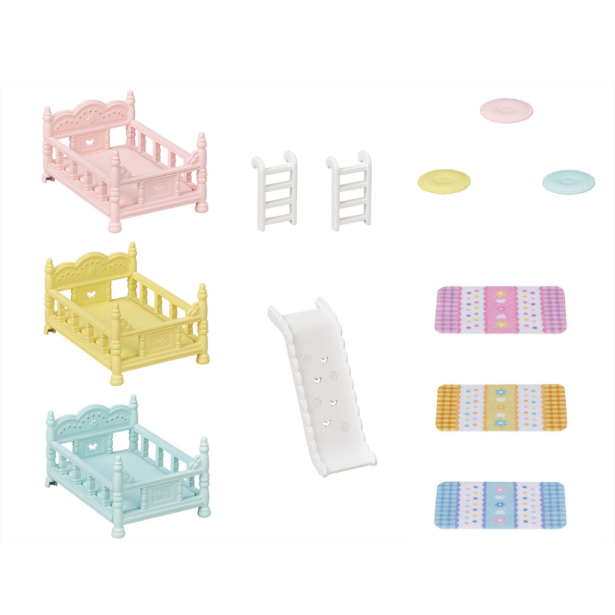 included contents in bunk bed set