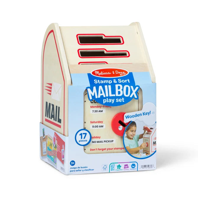 Stamp and Sort Mailbox Play Set | Melissa & Doug - LOCAL PICK UP ONLY