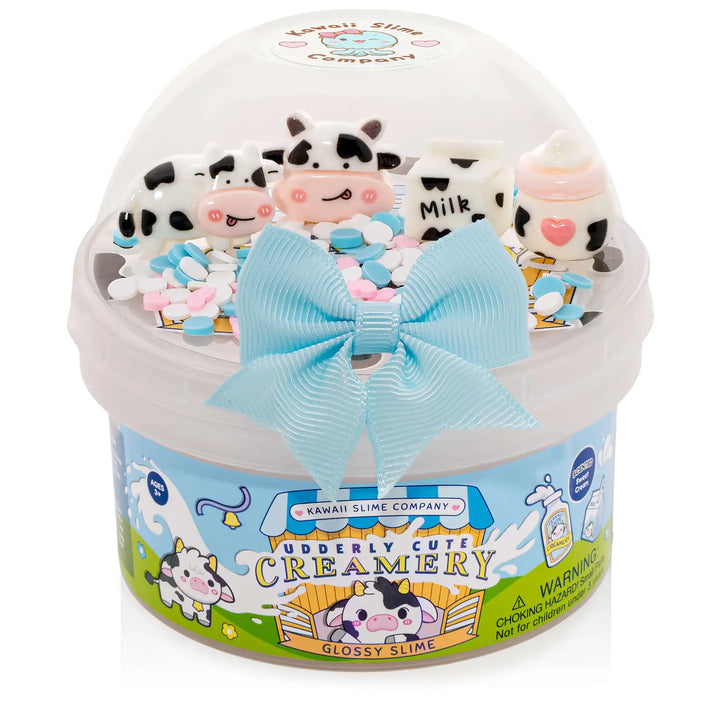 Udderly Cute Creamy Glossy Slime | Kawaii Slime Company