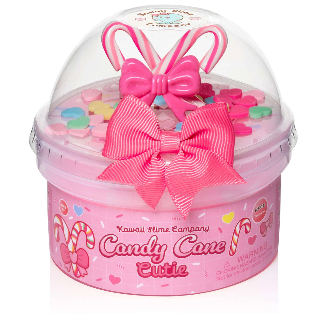 Candy Cane Cutie Butter Slime | Kawaii Slime Company