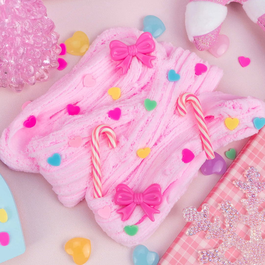 Candy Cane Cutie Butter Slime | Kawaii Slime Company