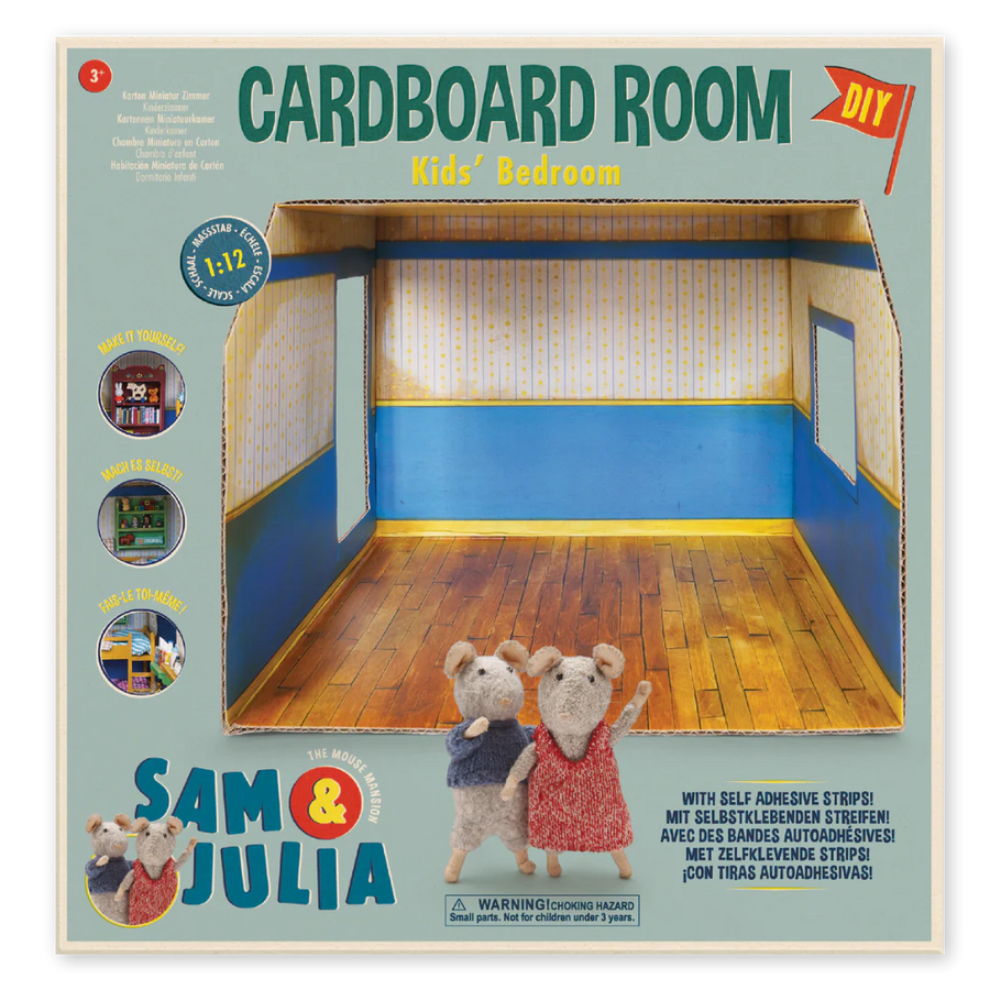 cover art of cardboard kids room