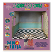 cardboard kitchen in packaging