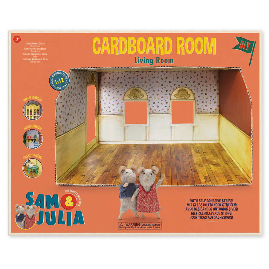 cover art of cardboard living room