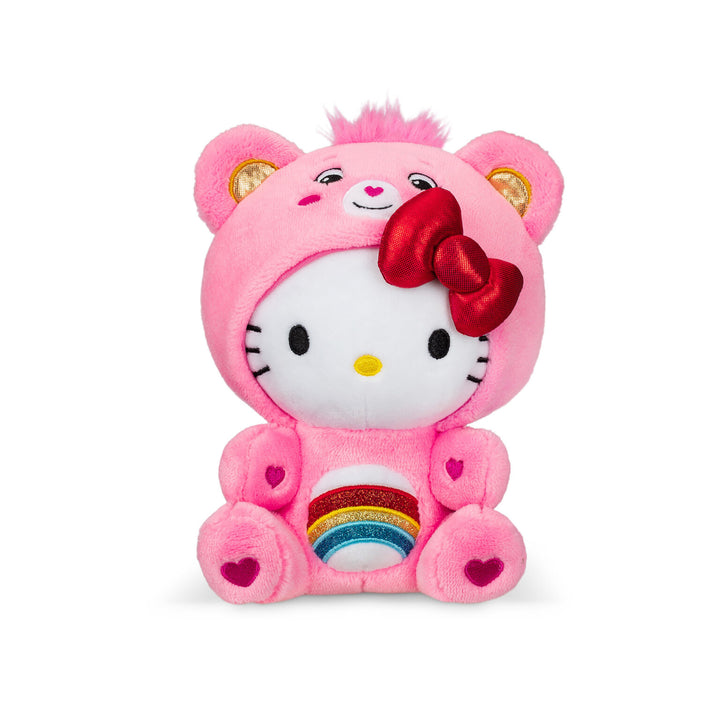 front view of hello kitty x cheer bear