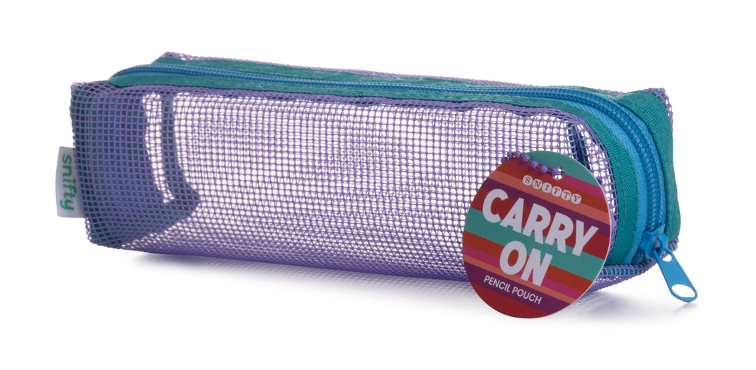 Carry On Pencil Pouch - Periwinkle | SNIFTY
