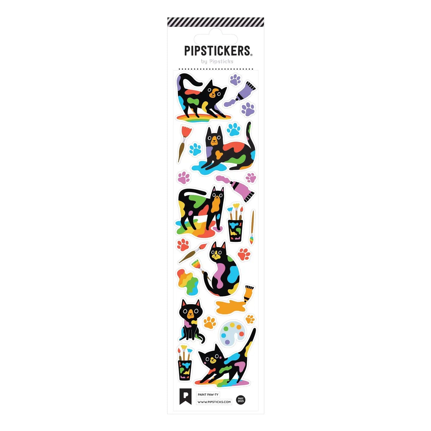 Paint Paw-Ty Stickers | Pipsticks
