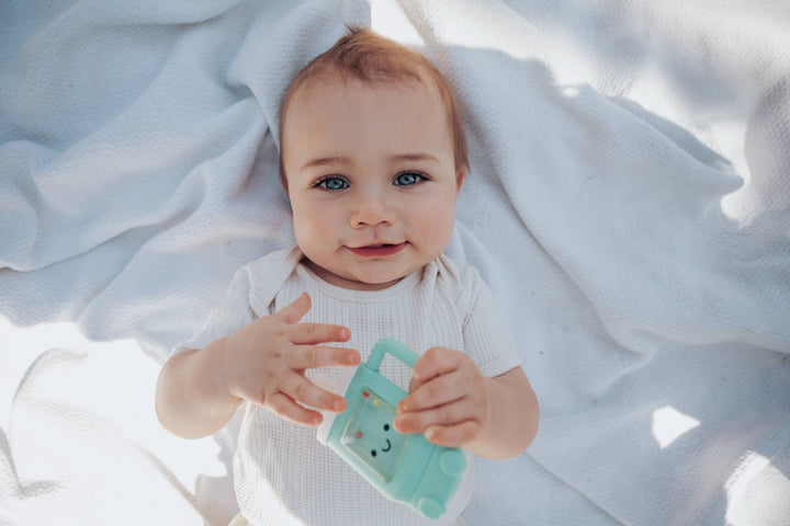 Sweetie Shake Plus™ - Teething + Rattle Toy: Sushi