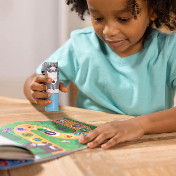 Sticker WOW!® Activity Pad & Sticker Stamper - Cat | Melissa & Doug