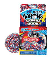 Super Powered Thinking Putty - Comic Book | Crazy Aaron's Thinking Putty