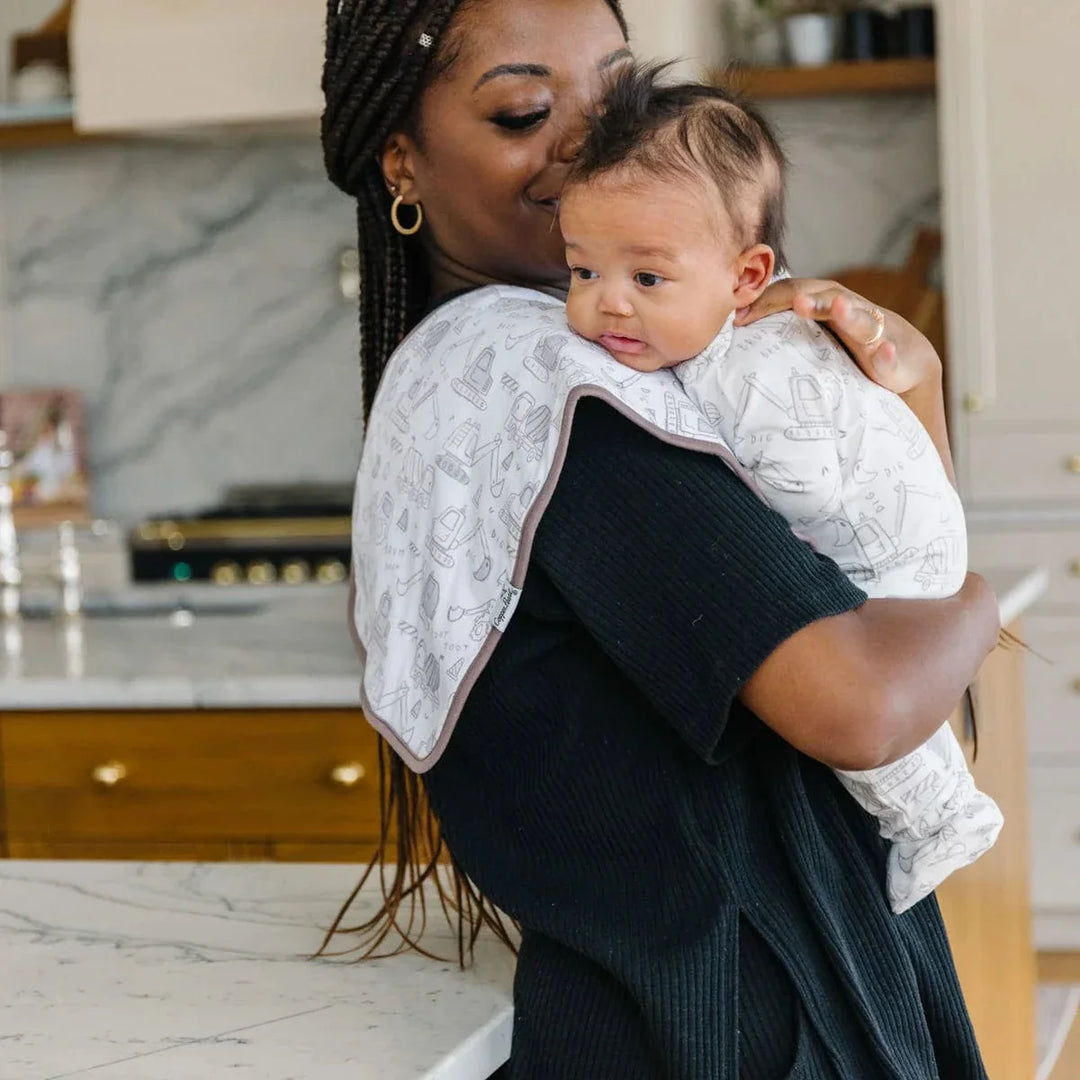 Copper Pearl Baby Gage Burp Cloth Set (3- Pack)