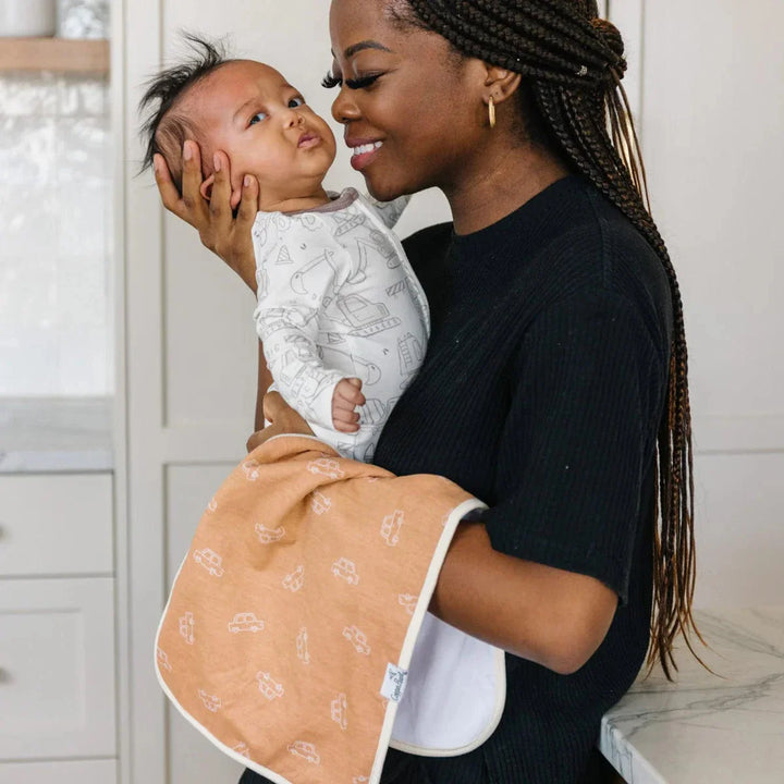 Copper Pearl Baby Gage Burp Cloth Set (3- Pack)