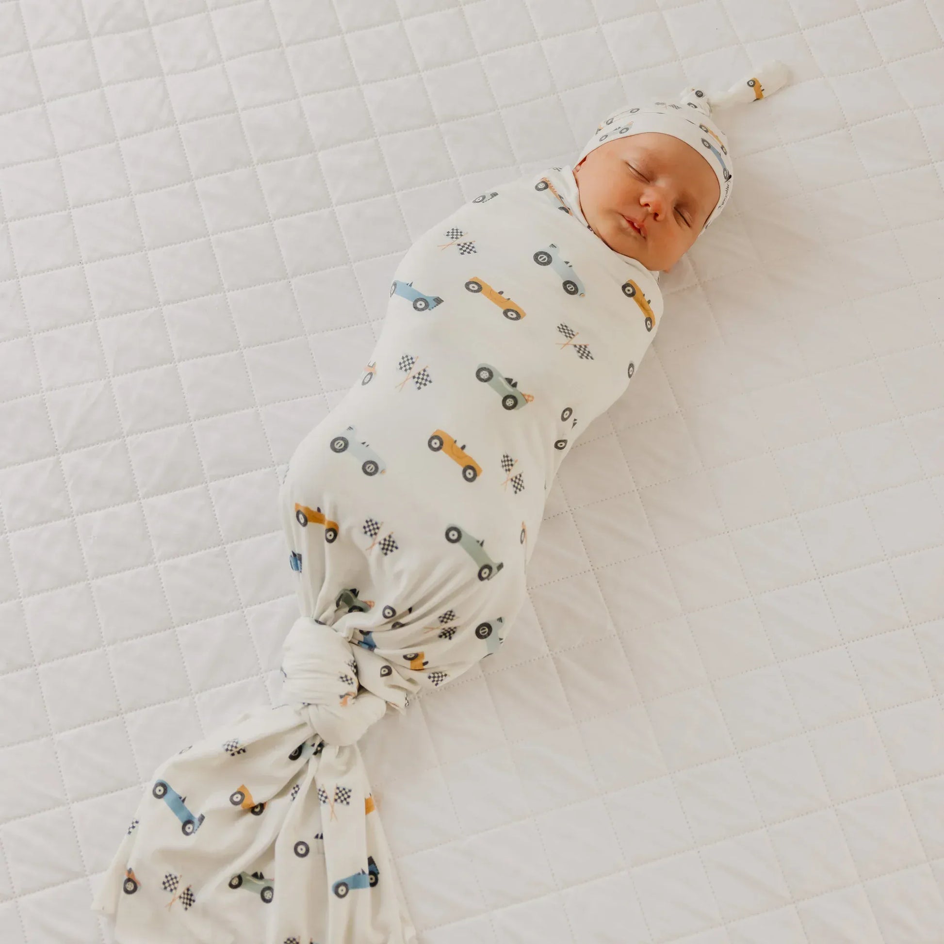 Copper Pearl Baby Speedster Knit Blanket Single