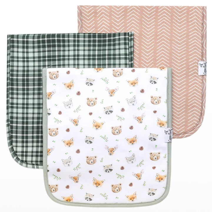 Copper Pearl Baby Wilder Burp Cloth Set (3-Pack)
