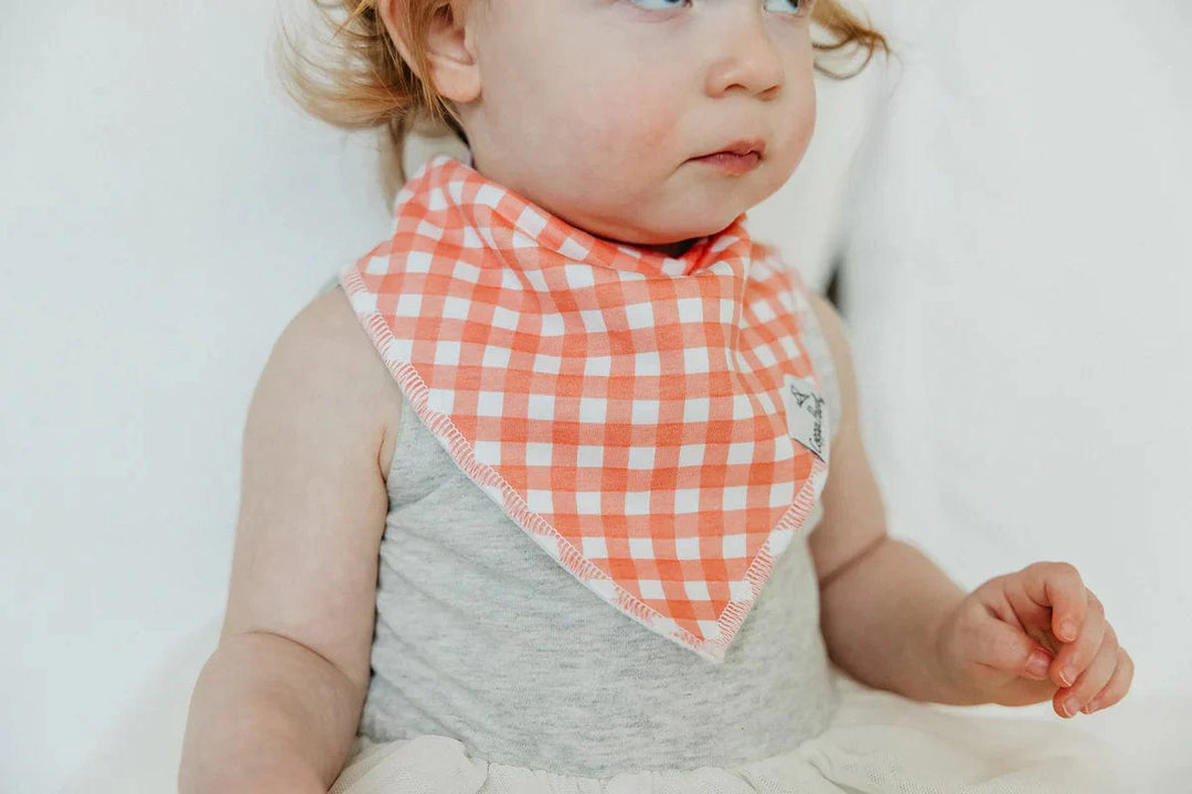 Copper Pearl Bib Goosie Bandana Bib Set (4-Pack)