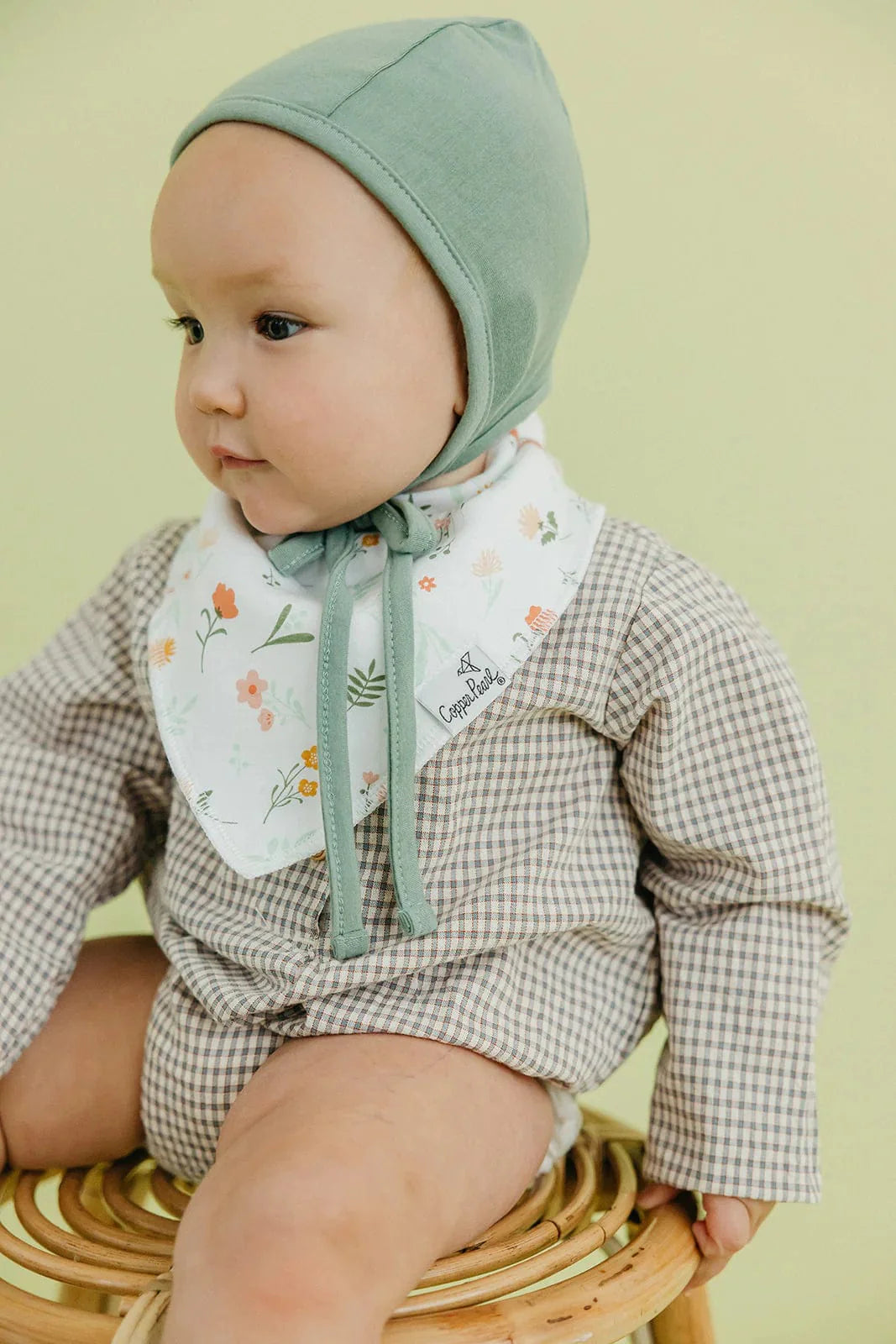 Copper Pearl Bib Goosie Bandana Bib Set (4-Pack)
