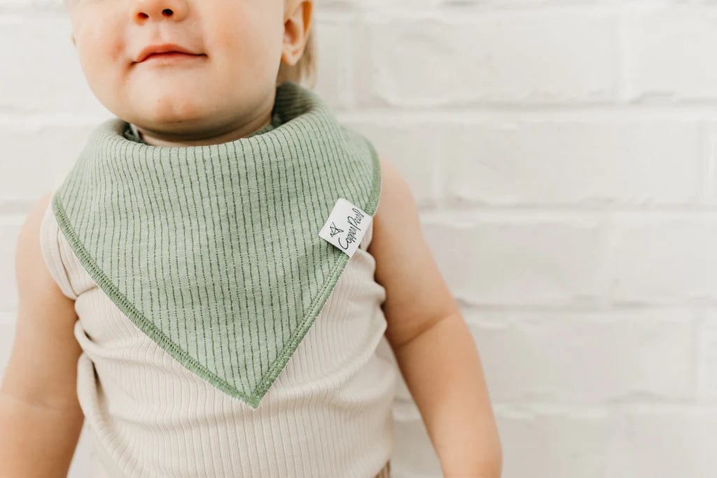 Copper Pearl Bib Peanut Baby Bandana Bib Set (4-pack)