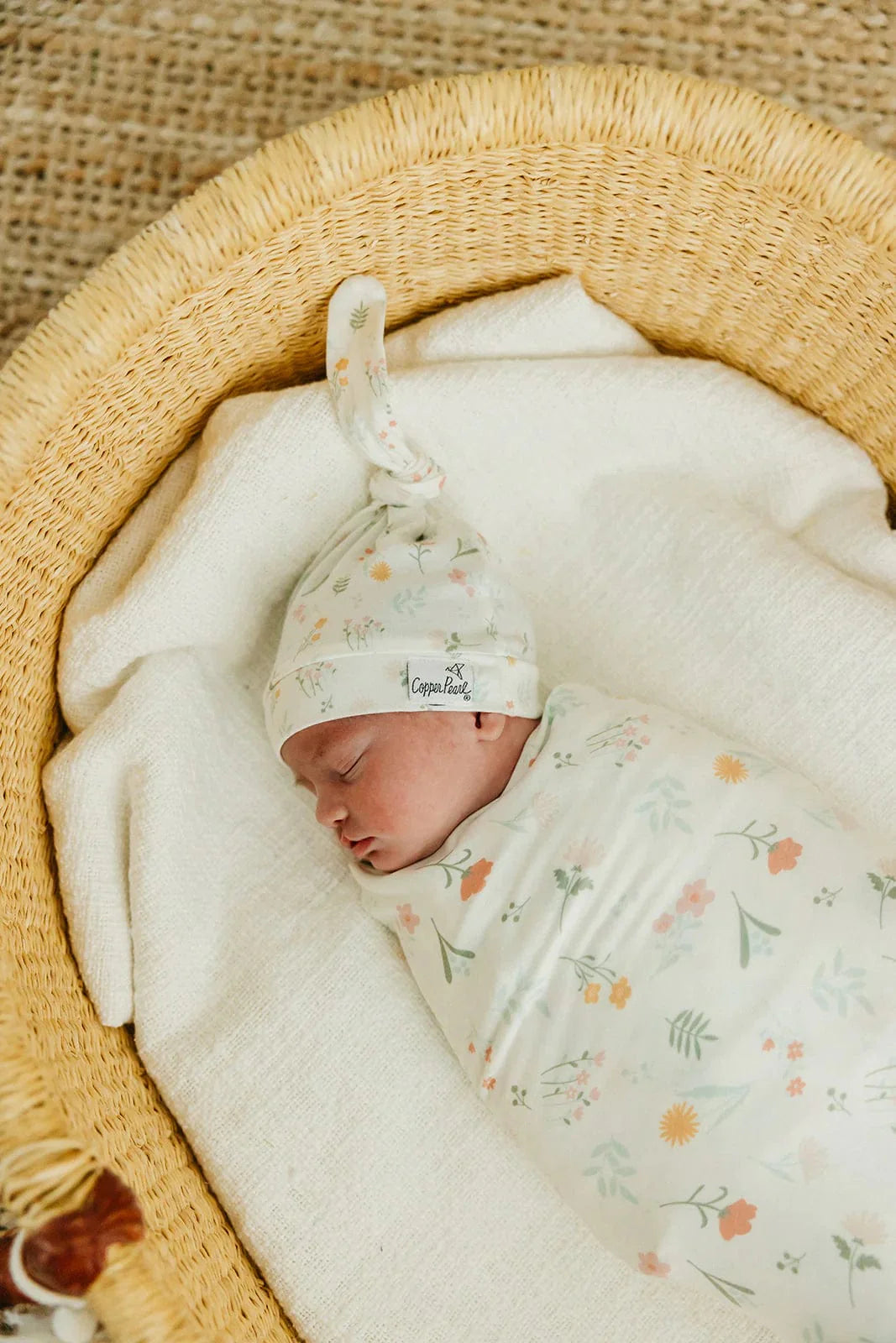 Copper Pearl Hat Mabel Top Knot Hat