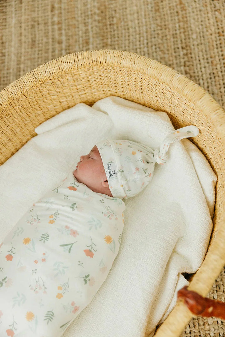 Copper Pearl Hat Mabel Top Knot Hat