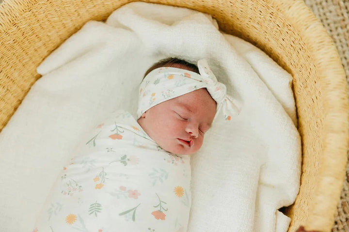 Copper Pearl Swaddle Mabel Knit Blanket Single