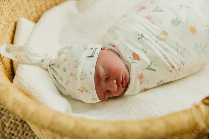 Copper Pearl Swaddle Mabel Knit Blanket Single