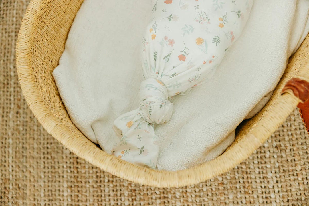 Copper Pearl Swaddle Mabel Knit Blanket Single