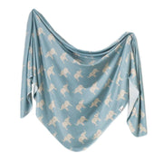 Copper Pearl Swaddle Peanut Knit Blanket Single
