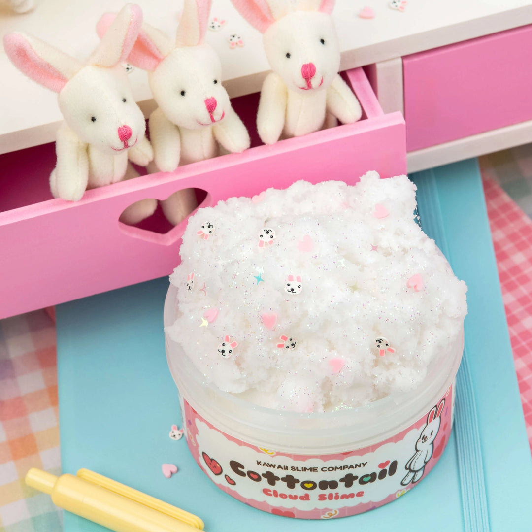 Cottontail Cloud Slime | Kawaii Slime Company