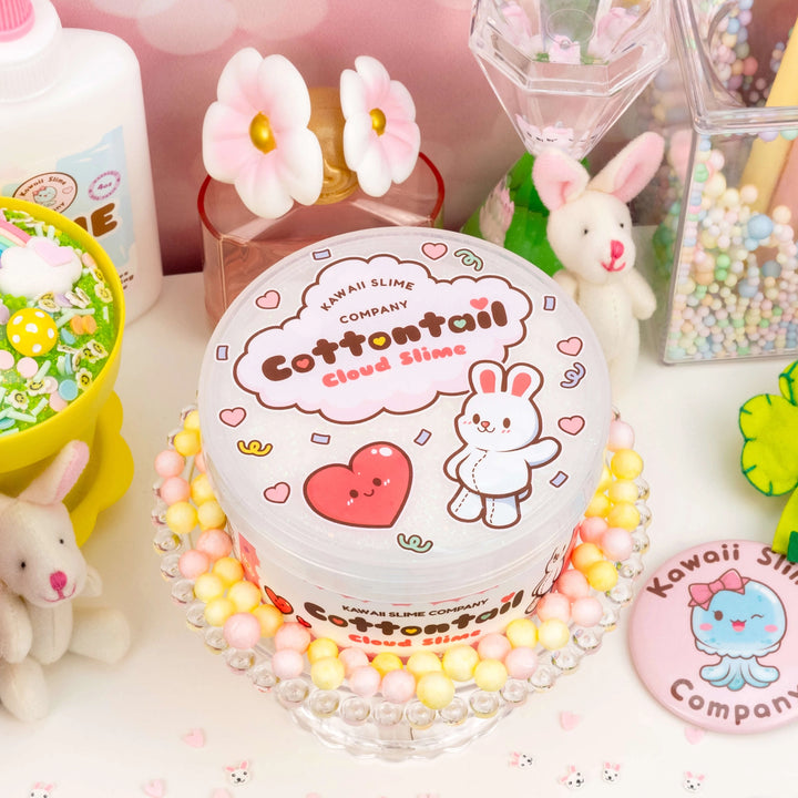 Cottontail Cloud Slime | Kawaii Slime Company