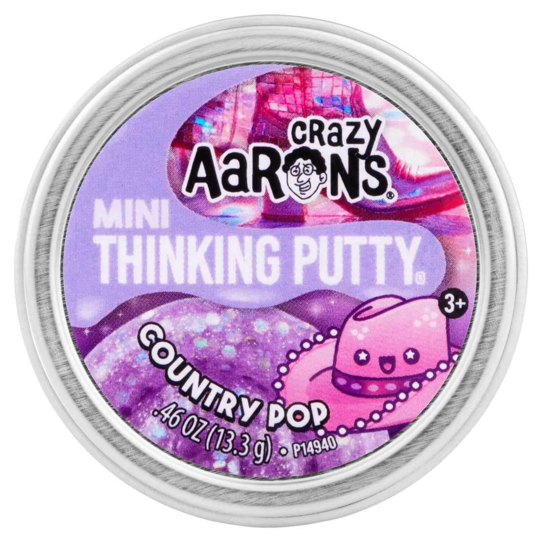 Mini Country Pop - 2" Thinking Putty Tin | Crazy Aarons