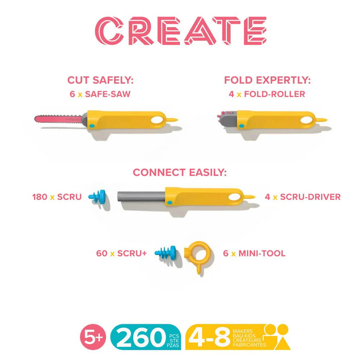 CREATE - Cardboard Construction Kit | Makedo