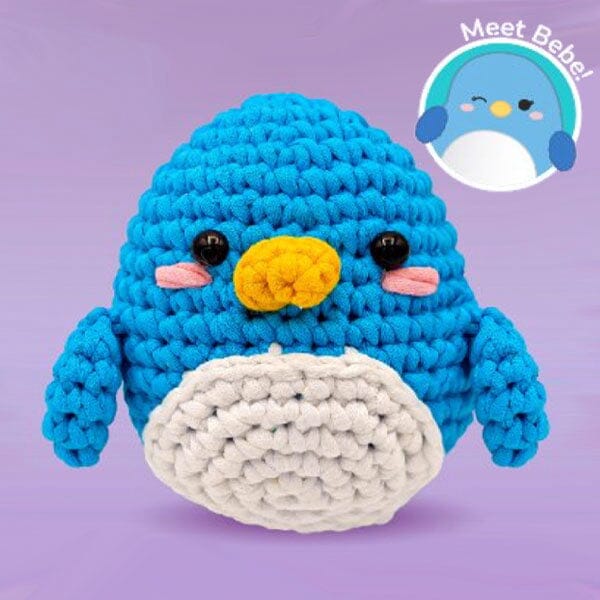 Squishmallow™ Crochet Kit - Bebe Penguin | US Toy