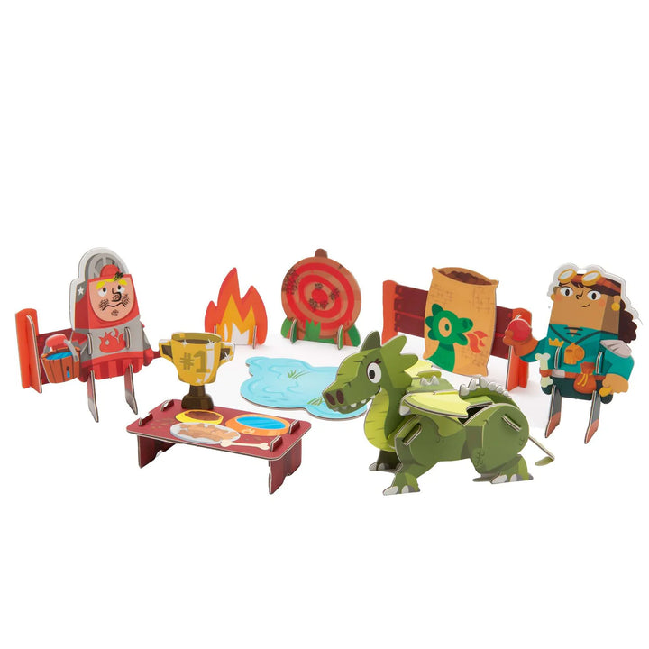 Curious Kindom Dragon Trainer Playset | Playper