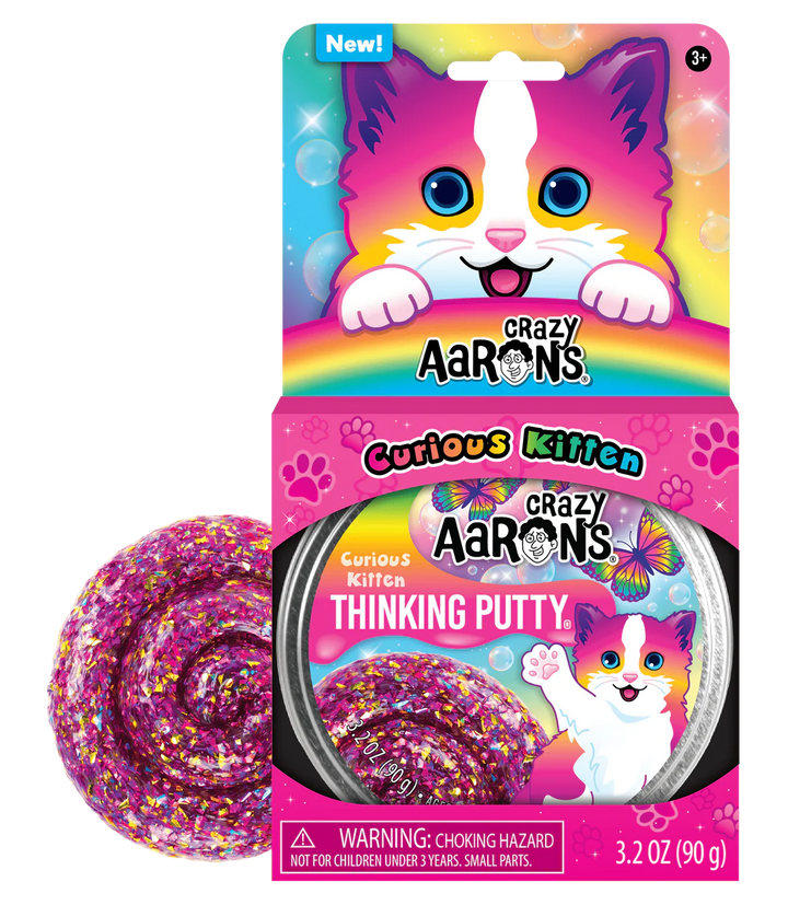 Curious Kitten - Thinking Putty | Crazy Aaron's