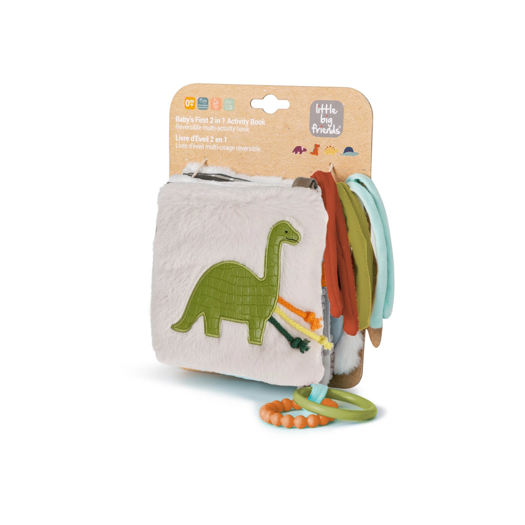 Soft Activity Book 2 in 1 - Dino | Little Big Friends