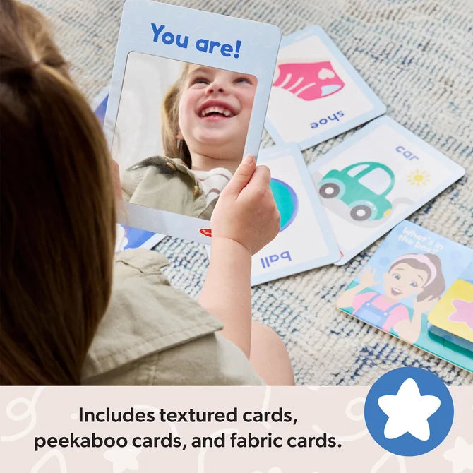 Ms. Rachel™ First Words Sensory Cards | Melissa & Doug