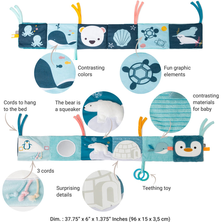 Soft Activity Book 2-in-1 - Ocean | Little Big Friends