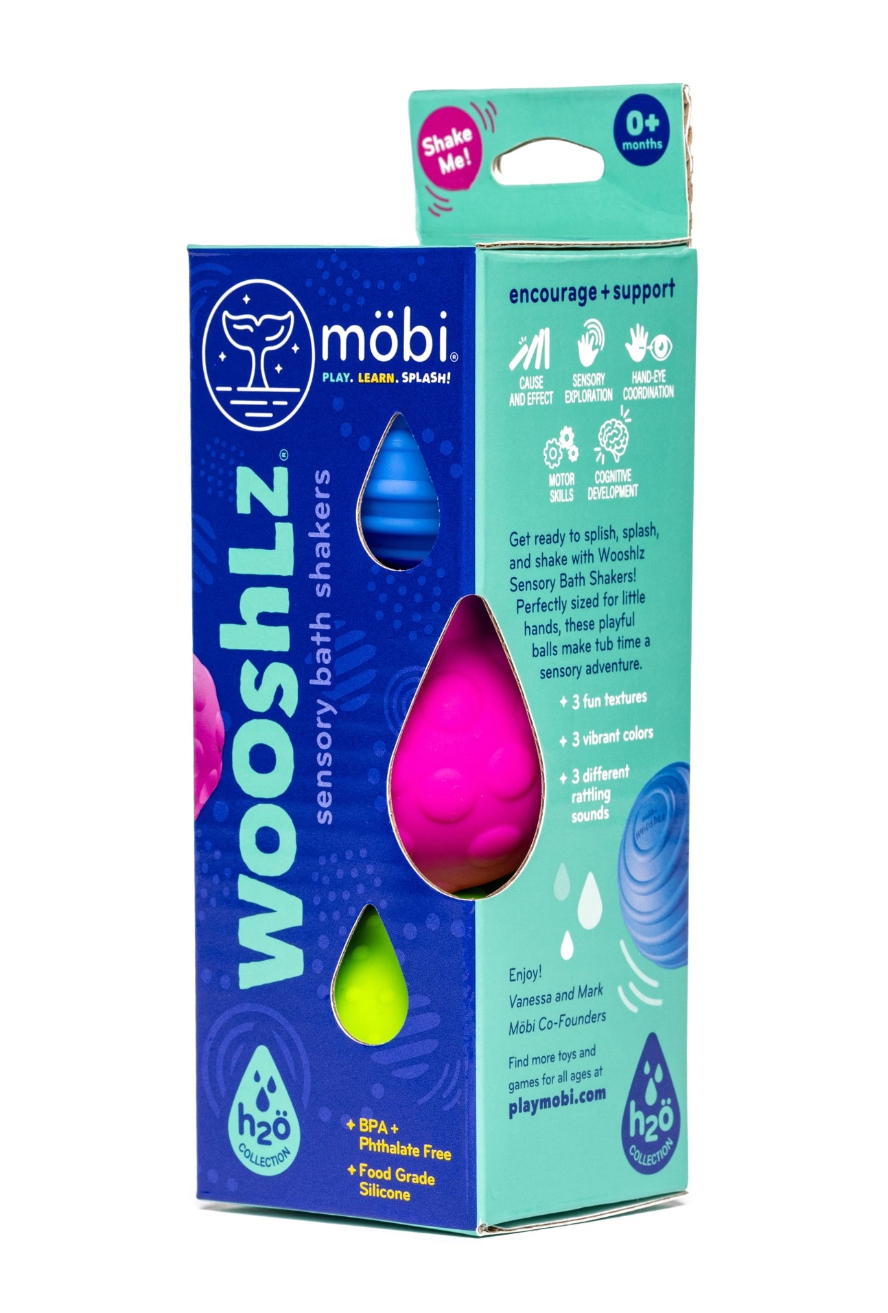 Wooshlz Sensory Bath Shakers | Möbi