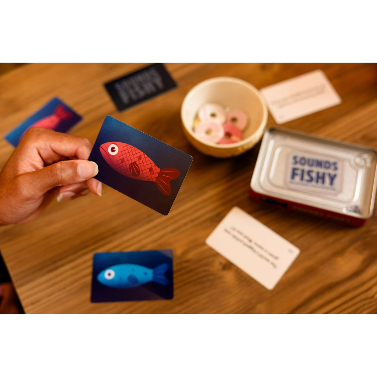 Sounds Fishy Travel Tin | Big Potato Games
